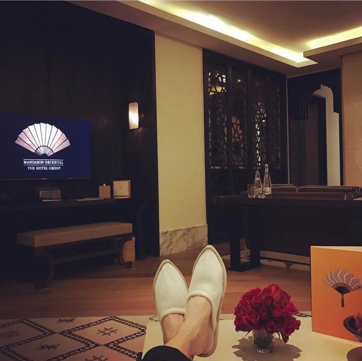 MO_MARRAKECH's tweet photo. Put your slippers on and enjoy the comfort of your suite #MOSuiteLife #goodnight https://t.co/GVyJ7jhLj0