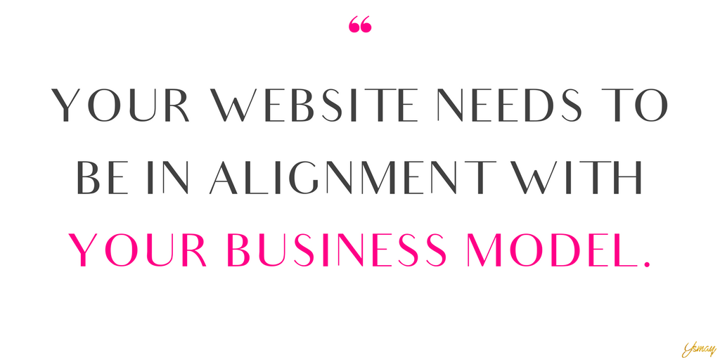 OneFlawedMortal's tweet photo. Not all website elements work for all businesses. Your website needs to be in alignment with your business model. #WebDesign #Designerless https://t.co/jlu2HxlRMS