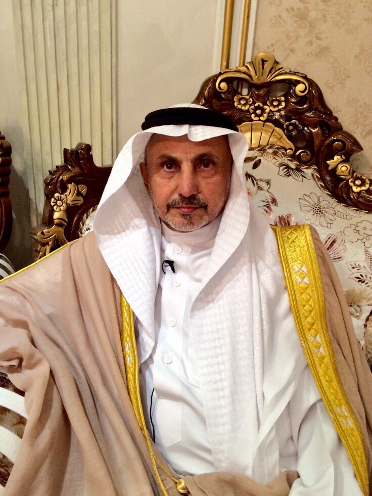 الشيخ صالح بن شلاح الهنيدسي يؤيد ويبارك الميثاق الإعلامي لـ #مواقع_قبيلة_حرب
بعد إطلاعه ع مسودته
وأعتبره خطوة رائدة على مستوى الإعلام القبلي