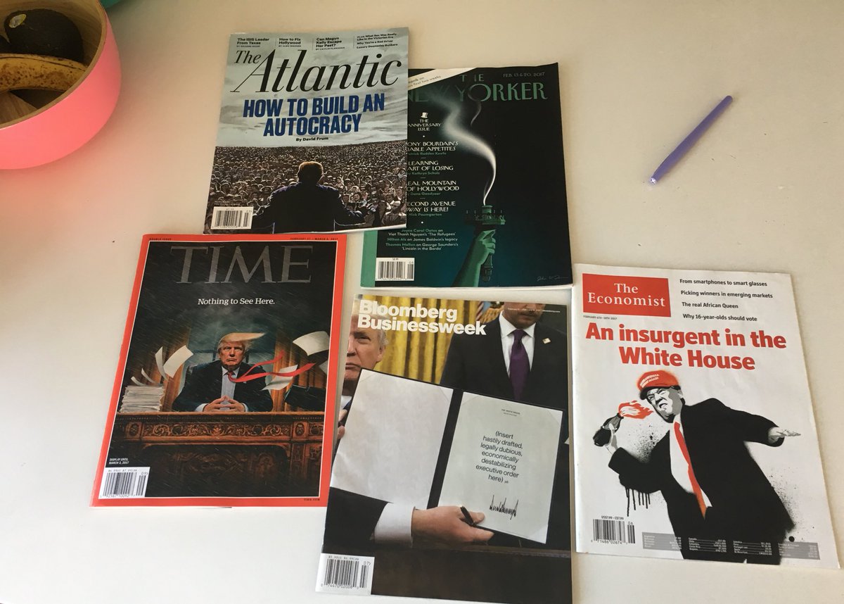 my collection of trump inspired media art...