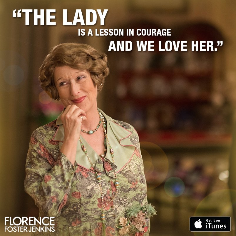 ffjmovie's tweet photo. It's Oscars® night! Rent Florence Foster Jenkins this weekend for only 99 cents! https://t.co/XmynFfSE1Z https://t.co/fVFUpS0wRD