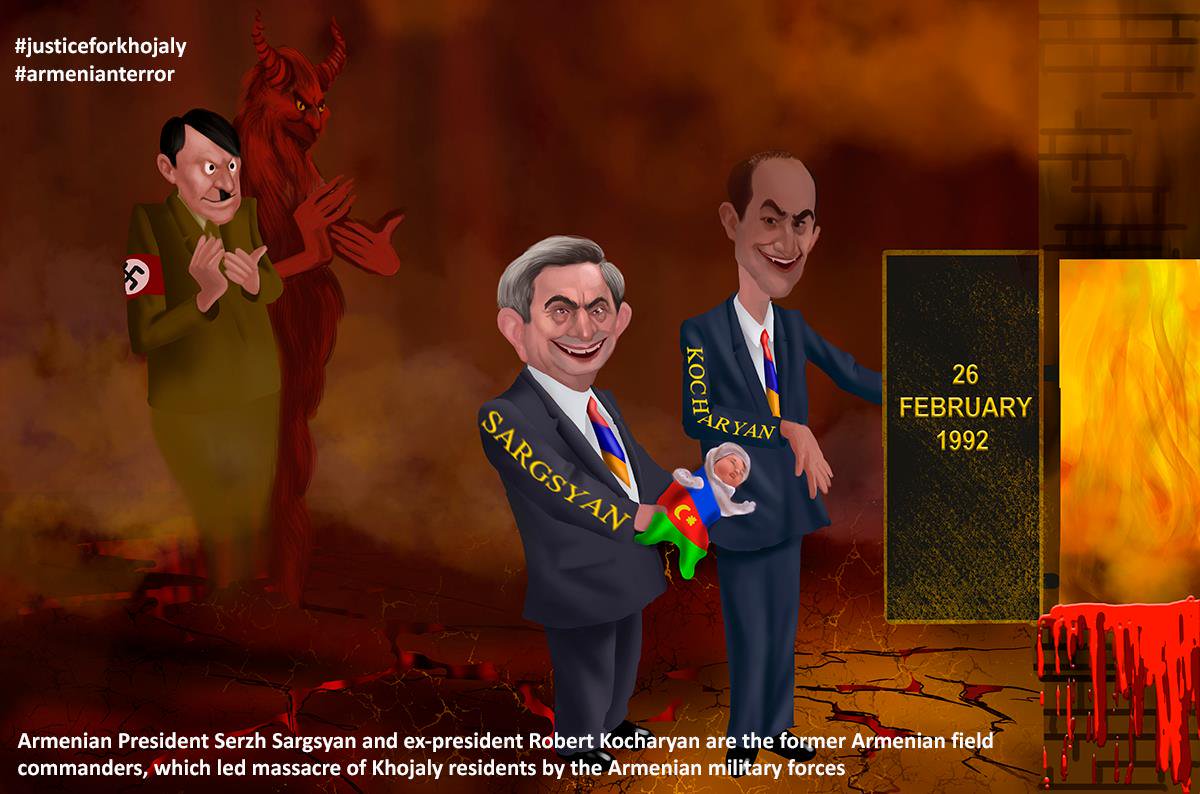 Receb_Samedov's tweet photo. The  #Khojaly  events  are  not  ordinary  tragedy,  but great  #genocide of #human history. #justiceforkhojaly #Azerbaijan #StopArmenia https://t.co/kxPagBJgnt