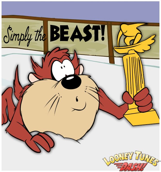 #SundayFunday I'm good at nothing... I'm simply the 😈BEAST at everything🌟‼️ #LooneyTunesDash💨 zynga.my/LTD