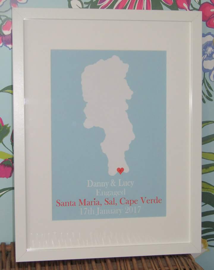 SadieBlossom's tweet image. A special engagement gift #love #engaged #engagement #wedding #capeverde #proposals #santamaria #danny #lucy