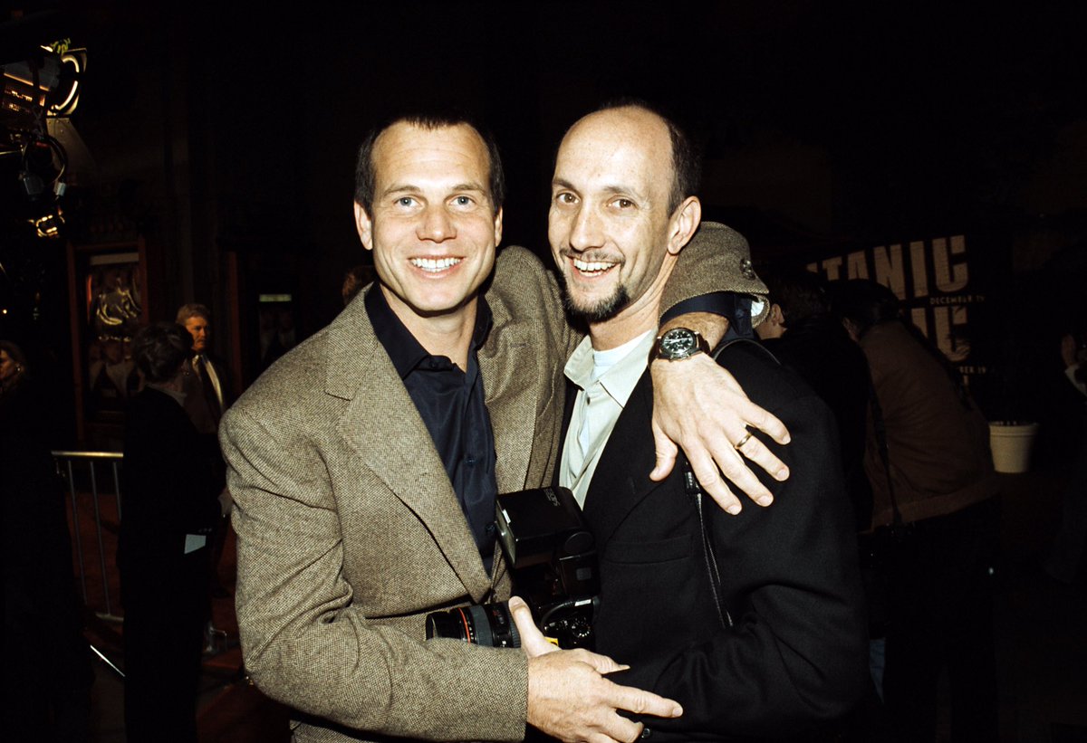 The greatest pleasure is meeting interesting people and  a great sadness when we lose them. RIP #BillPaxton. #Titanic20Years