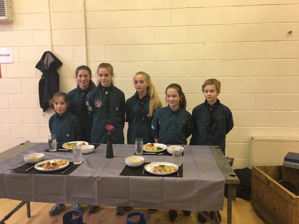 Well done to Bridge of Weir Scouts, winners of todays District ready steady cook competition