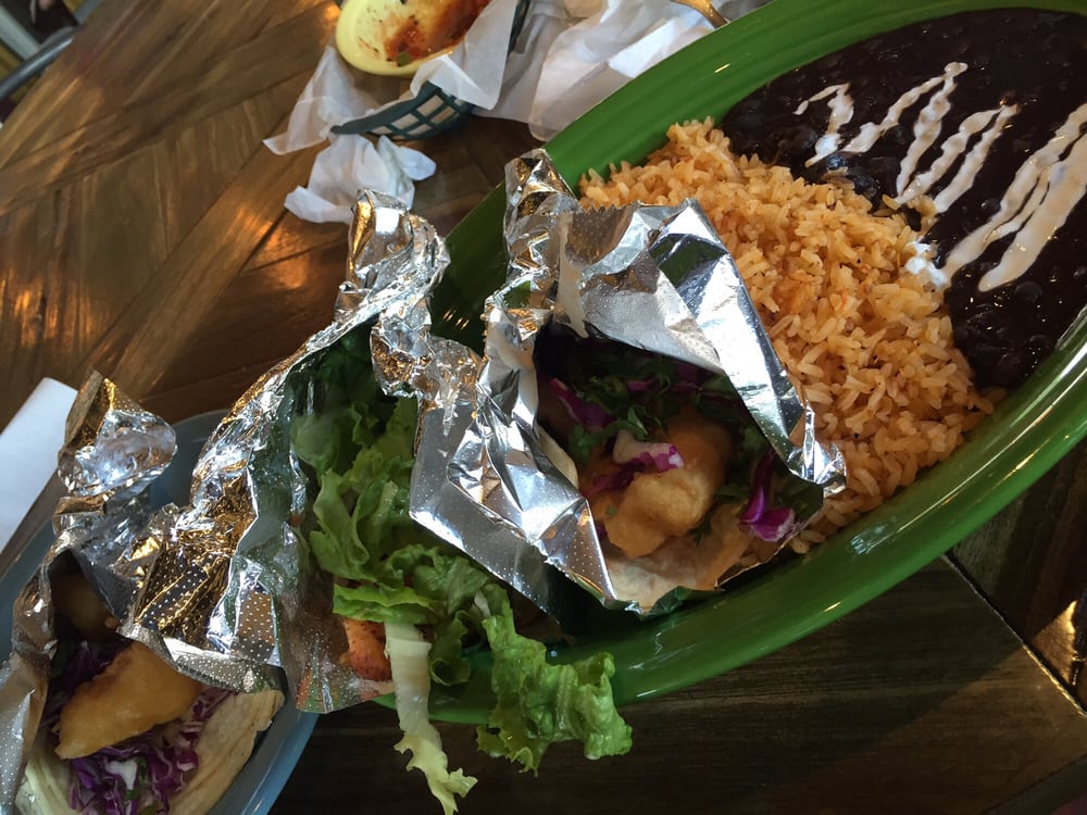 We have the best fish tacos in town!