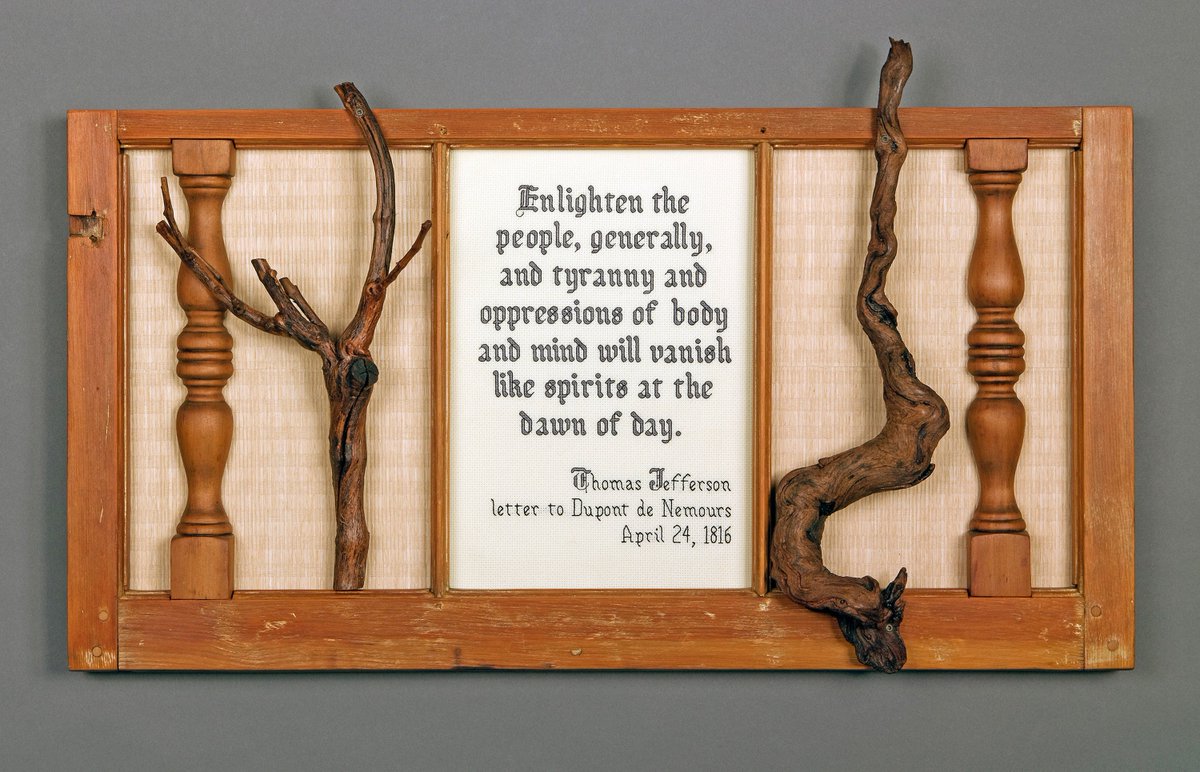 A Thomas Jefferson quote much more meaningful than the on #45 took out of context last week.