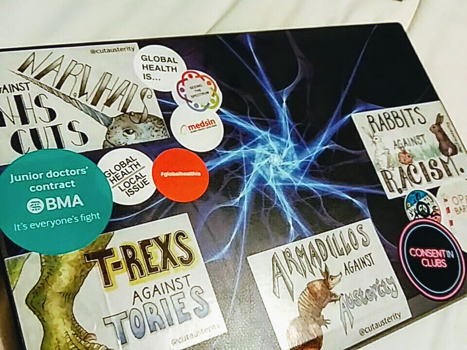 SfGH_BSMS's tweet photo. Back home, conference sticker added to the collection!
#GlobalHealthIs @SeeTheSpectrum https://t.co/YX0omfX8wO https://t.co/Em1um8uf1s