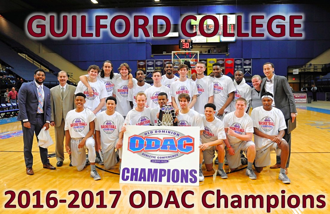 Guilford Basketball On Twitter 2016 2017 Odac Regular Season And