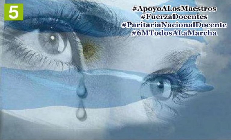 5minutosdenoti1's tweet photo. DESDE 5MINUTOSDENOTICIAS APOYAMOS LA LUCHA DE LOS DOCENTES ARGENTINOS 
https://t.co/PalHmzqCAM

https://t.co/LKJzmykJTu https://t.co/KnAptTrwLg