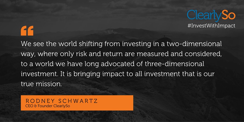 Bring Impact as a third dimension into #investment #investwithimpact ow.ly/RYkK307vG0o #Sundaymorning