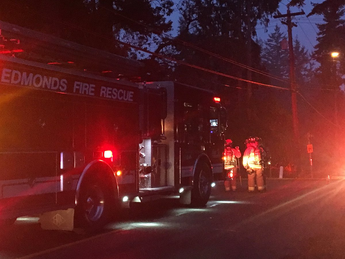 Fully Engulfed Garage Fire Snohomish County Washington NW Fire Blog