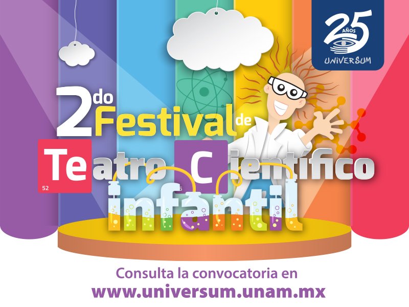 UniversumMuseo's tweet photo. ¿Eres actor, bailarín, o simplemente te interesa el teatro como herramienta de divulgación de la ciencia para niños? https://t.co/m14CczCfs0 https://t.co/Br26DnduMB