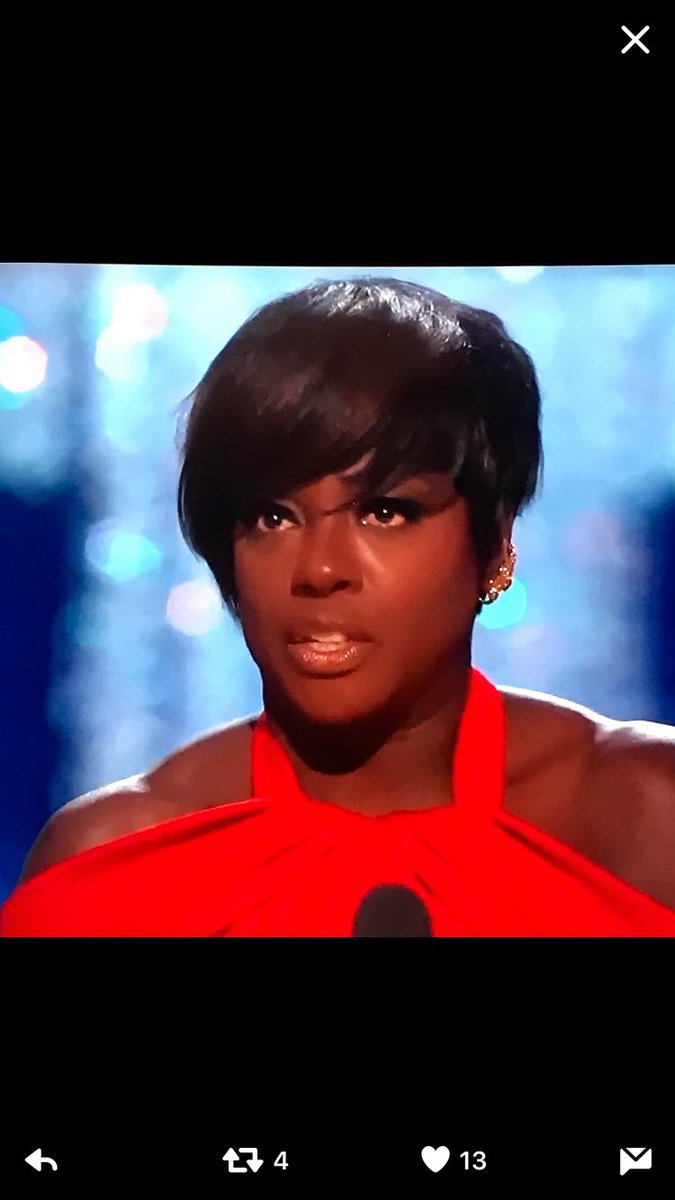GdniteNeverland's tweet photo. #ViolaDavis please give every speech. EVER. #Oscars #2017 #love #GNN. We 💗u https://t.co/3lI7Mow37O