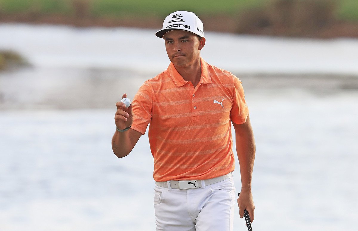 PGATOUR's tweet photo. Rickie's putting from inside 7 feet this week ... 

57 of 57. 🔥 https://t.co/RKhNBnl31c
