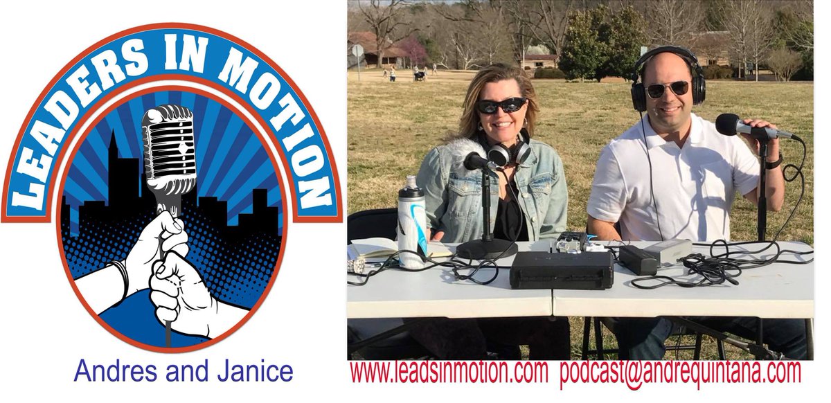 We did a podcast in the park. Saturday in the park
I think it was the Fourth of July-  -Chicago @leadersinmotion