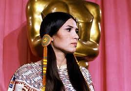 BiologistDan's tweet photo. In 1973, Sacheen Littlefeather declined Brando's #Oscars in protest. Who will do the same tonight for #StandingRock? Times have not changed! https://t.co/3hYUmZVJUn