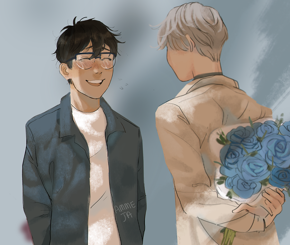 emcorm's tweet photo. they regularly surprise each other with flowers (often at the same time??) https://t.co/evIvGz1qNm