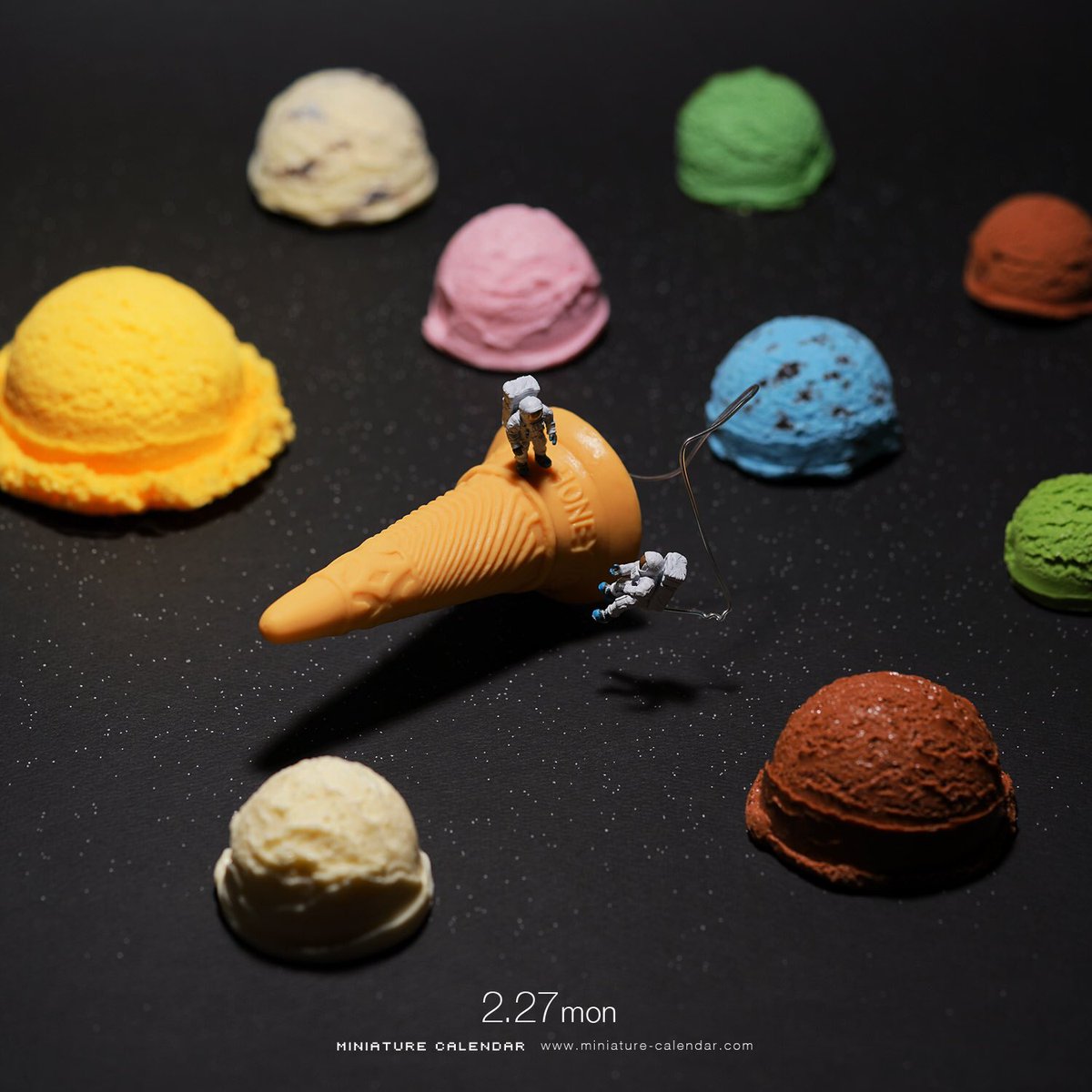 アポロサーティワン #アイス #惑星 #31 #31icecream #食品サンプル