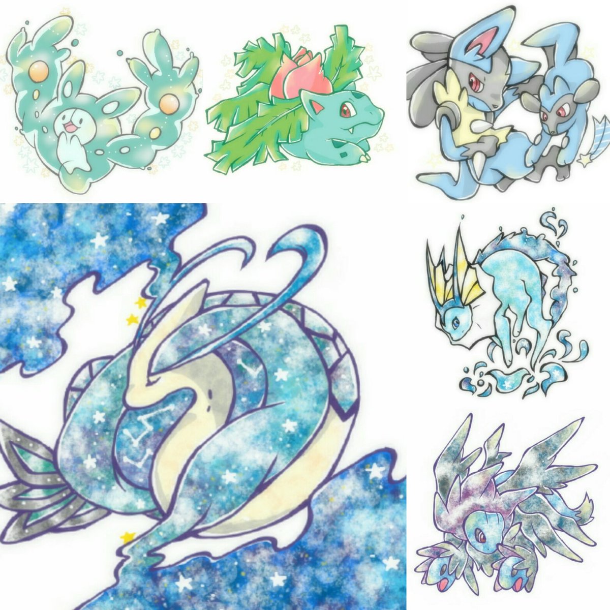 ライ ポケモン21周年ということで 昔のから最近のまでイラストまとめてみた ポケモン21周年
