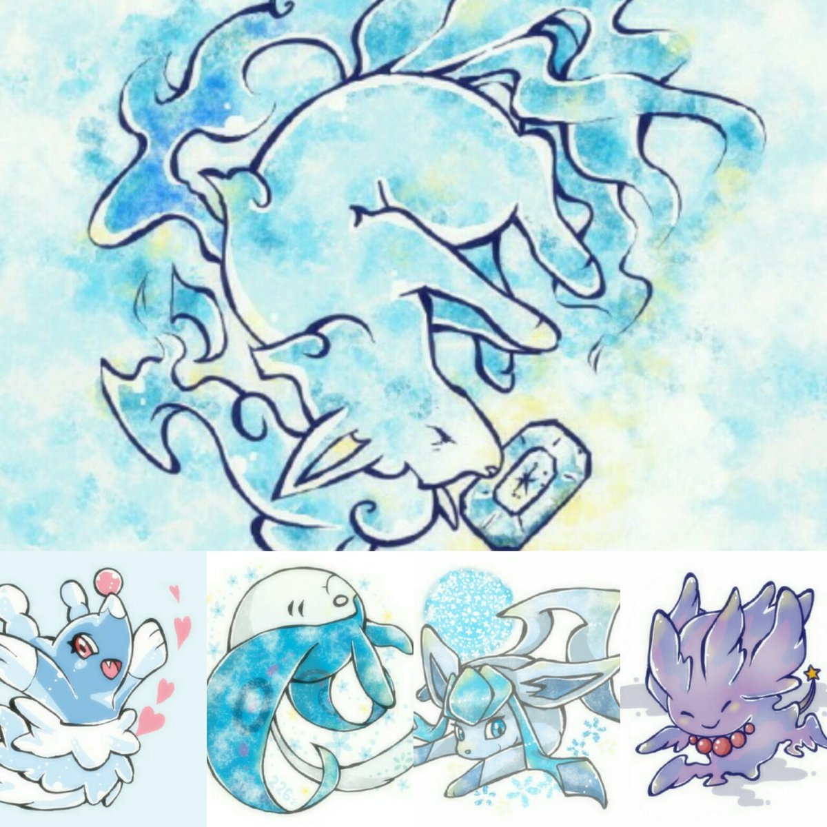 ライ ポケモン21周年ということで 昔のから最近のまでイラストまとめてみた ポケモン21周年