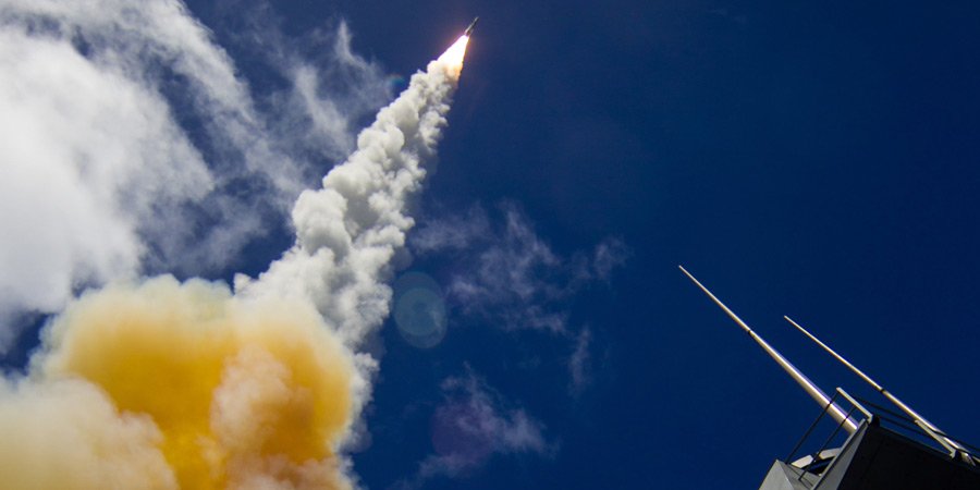 RTX_News's tweet photo. The sophisticated SM-6 missile recently added anti-surface warfare capabilities to its repertoire: https://t.co/al5CvgduL7 https://t.co/kefZ56lcF7