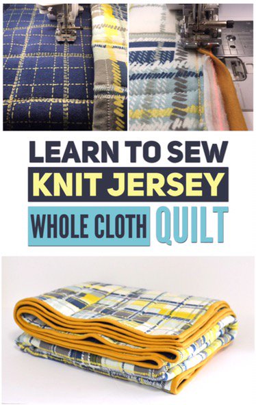 aurifil's tweet photo. Today on the @BrotherSews blog @MathewBoudreaux has a tutorial on making your own knit #wholecloth #quilt! #Aurifil https://t.co/wPuGnLBvKd https://t.co/TjwqcUMLXT