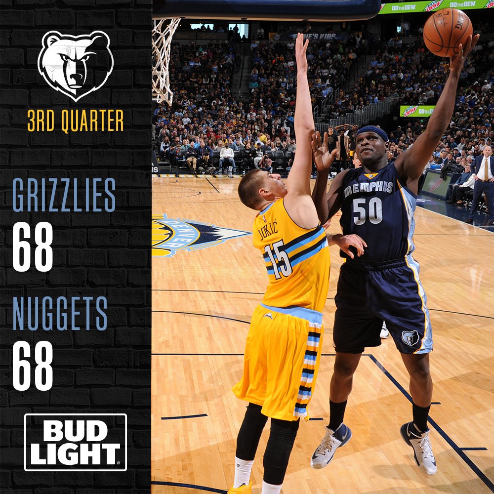 memgrizz's tweet photo. Buckle up. 

#MEMvDEN https://t.co/38AjgnqWsW