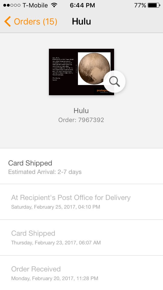 ShefDrake1's tweet photo. .@aloha_spirit08 Your #Postcards4pluto have arrived at Disney, Hulu & Amazon Studios' offices. Can't afford shipping? DM me! @SaveGMWDotCom https://t.co/y311vpTyEr