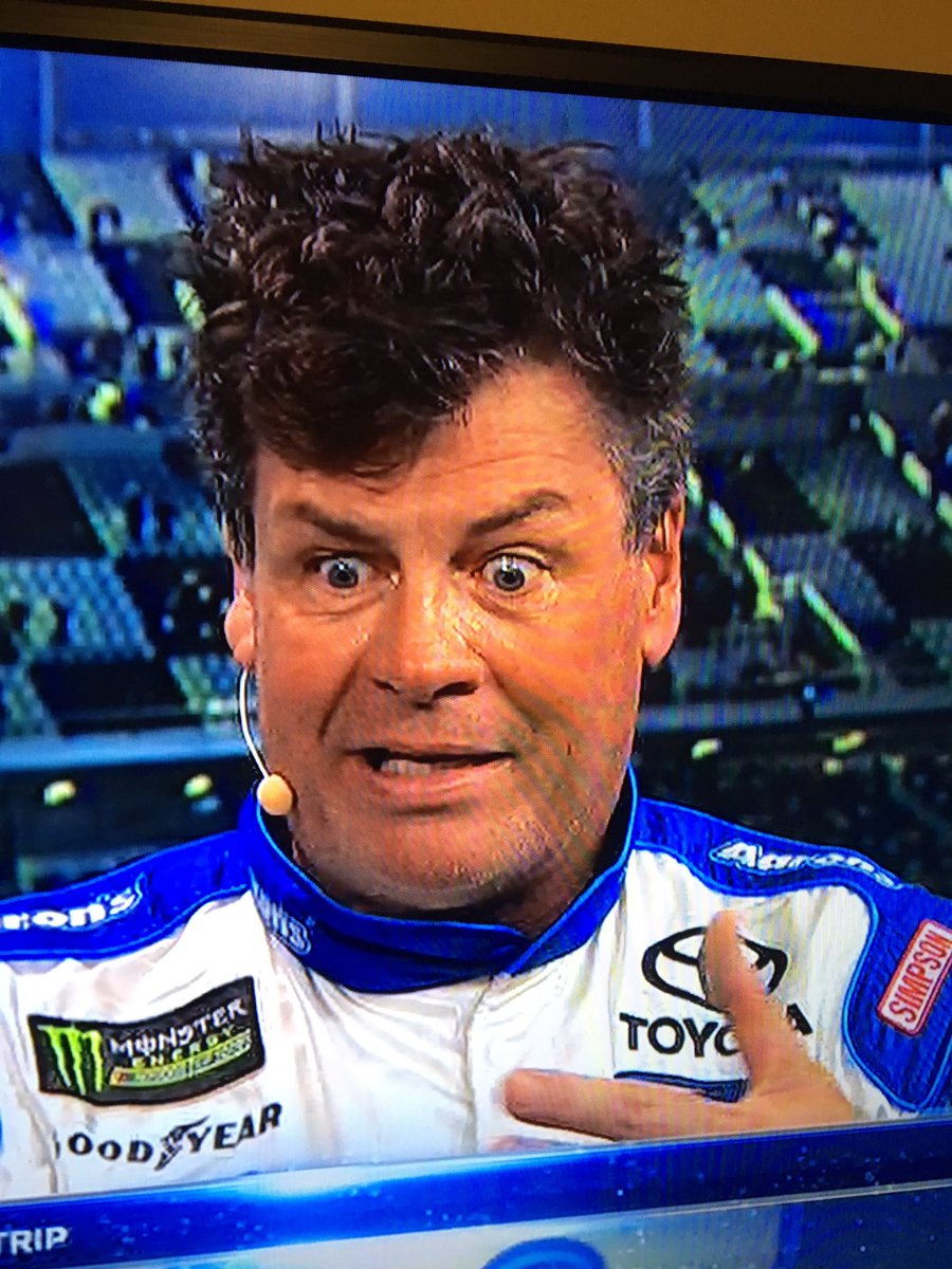 jasonyon's tweet photo. @MW55 You might should have grabbed a hat buddy. #NASCAR https://t.co/jQqZmzjL9c
