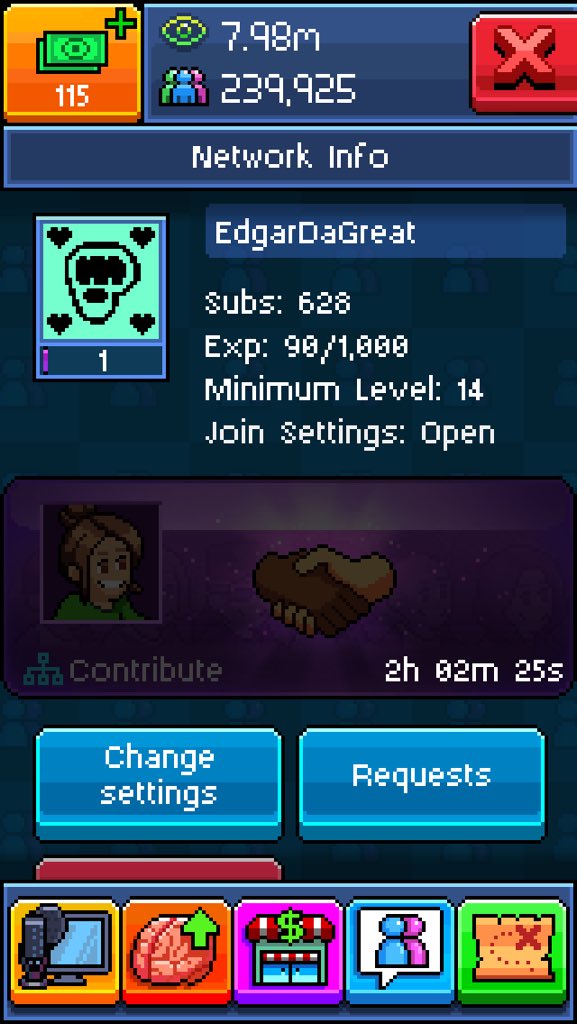 qtpie1018's tweet photo. Plz join my network!! #pewdiepie simulator https://t.co/I7xabuoM2g