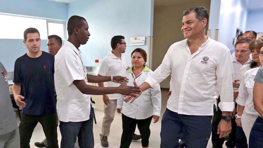 MashiRafael's tweet photo. A finales de marzo entrará en funcionamiento el Hospital Esmeraldas Sur. Un hospital como siempre mereció Esmeraldas.
¡Lo público lo mejor! https://t.co/Ehrvnc0JMz