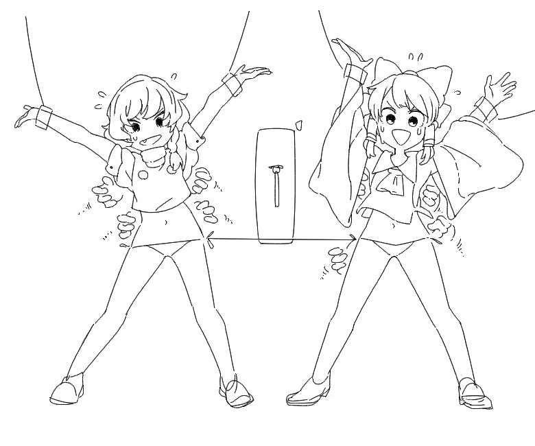 くすぐり紐ぱん二人三脚
ていうのを考えたんだけど 