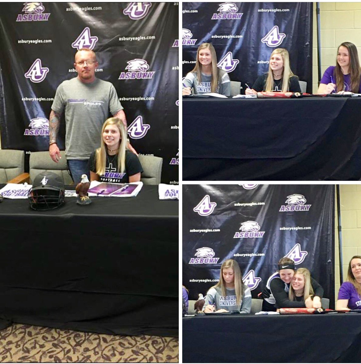 Congratulations to Lady Cardinal Madison Moss On her official signing to Asbury! <a href="/_moss42_/">Madison Moss</a>  Way to go Madison!