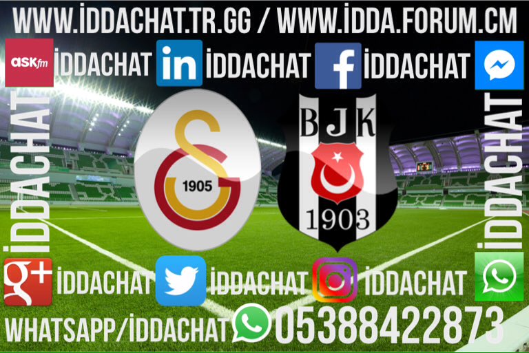 IDDACHAT's tweet photo. 27.02.2017 GALATASARAY BEŞİKTAŞ KARŞILAŞMASI SİZCE NASIL SONUÇLANIR TAHMİN VE YORUMLARINIZI BEKLİYORUZ... https://t.co/S8Dr4KjYy1