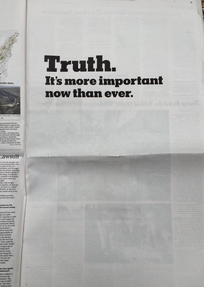 Christopher Wynn On Twitter Love That Nytimes Oscars Ad Here S The Print Version That Ran Today Truth