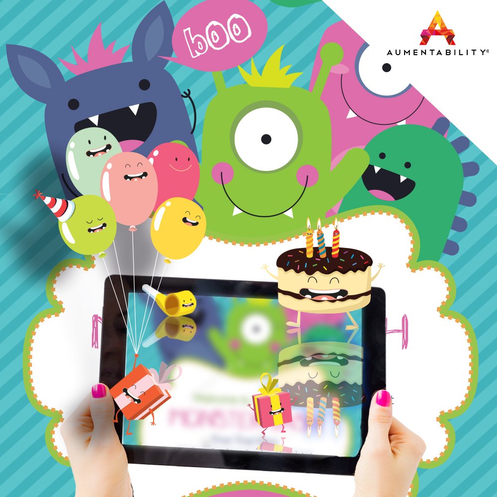 aumentability's tweet photo. Personaliza las Invitaciones de tu cumpleaños con #RealidadAumentada  #augmentedreality #ra #aumentability https://t.co/2HzRe4XbvP