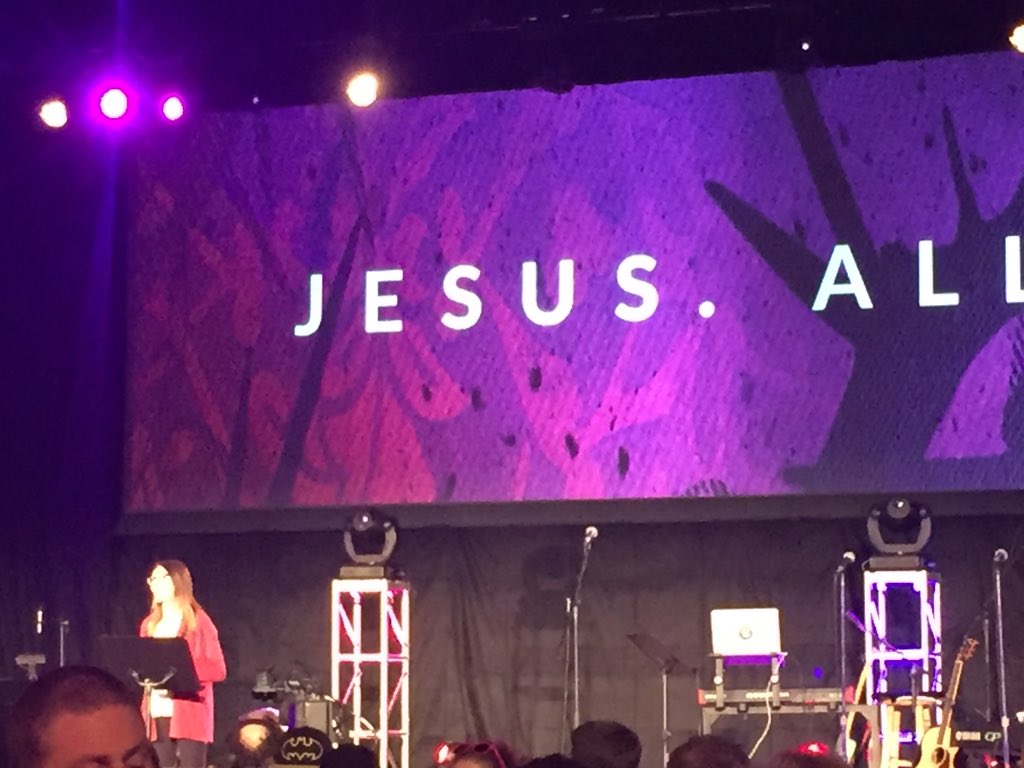 pastorparadise's tweet photo. @jessykaalbert leading communion as we close #the1project @The1Project https://t.co/eyzmGhRkPp