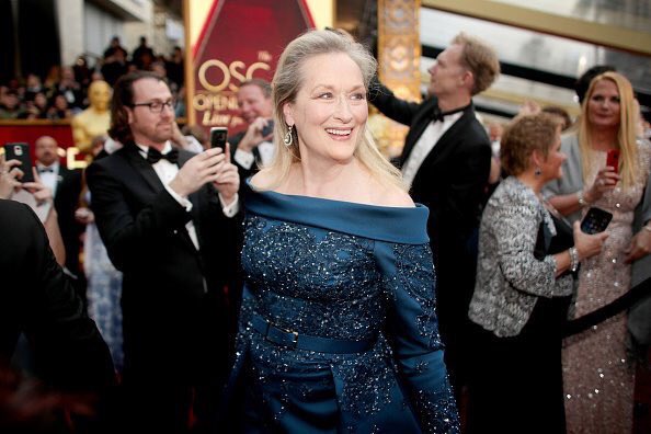 Maryl Streep no tapete vermelho (Oscar 2017)