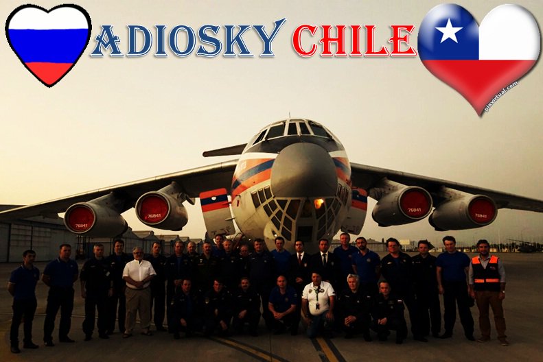 Delfinpez23's tweet photo. Se va #ELluchin muchas gracias x tu ayuda silenciosa y gratuita, Chile siempre estará agradecido @PutinRF_Eng @KremlinRussia_E @EmbRusChile https://t.co/DRA09lvRwn