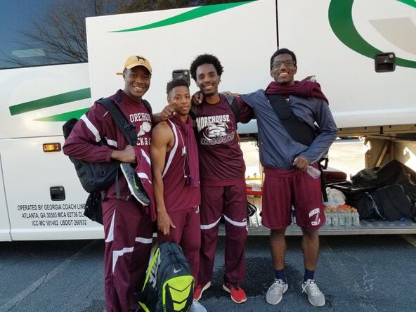 MaroonTigers's tweet photo. Track & Field is off to a great start!!!! @TheSIAC #DefendTheDen #MorehouseAthletics #Morehouse_rys17 #MorehouseTrack https://t.co/JGFkg9GAtB