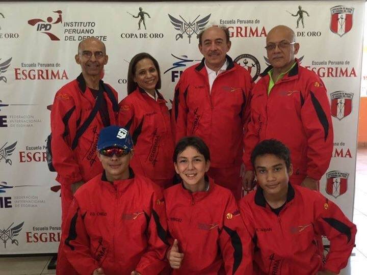 Felicitaciones a la delegación Campeona que nos representó en la 1era Copa Internacional de Esgrima en Perú!!!!