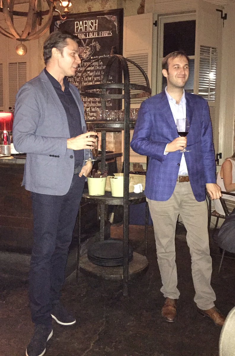 Atlanta: thank you <a href="/bloqinc/">Bloq</a> <a href="/MatthewRoszak/">Matthew Roszak</a> <a href="/jgarzik/">Jeff Garzik</a> for sponsoring Distributed: Markets dinner @btcmediaorg David Bailey CEO