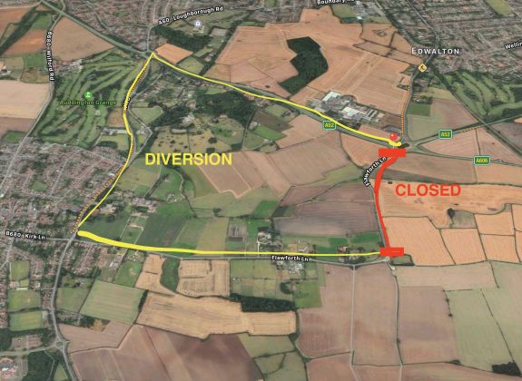 Flawforth Lane #Ruddington closed form today for a month for road works 
wbwi.re/2lpCEmY
#WestBridgford