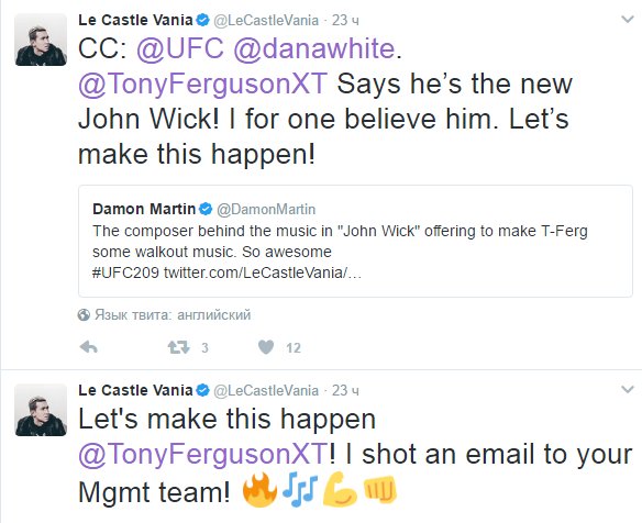 Tony Ferguson Fans tweet media