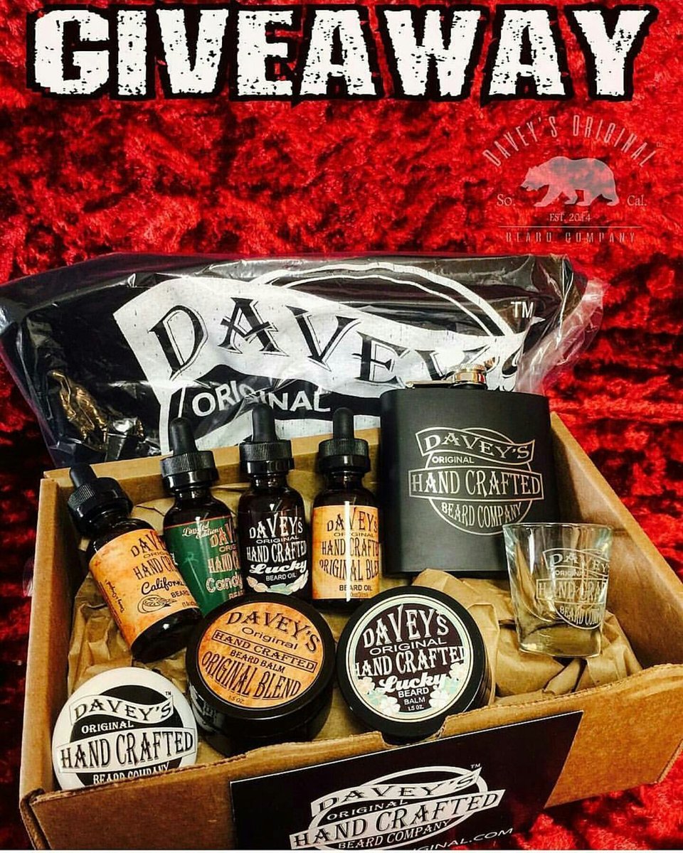 BrianPiper15's tweet photo. #GIVEAWAY OVER ON INSTAGRAM. FOLLOW @DAVEYSORIGINAL 

#BEARDOIL #BEARDBALM #BEARDCARE #Oscars2017 #Oscars #theWINNERSare https://t.co/YhrW8jgXEs