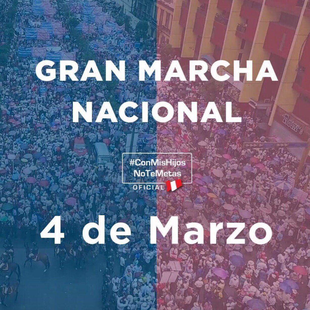 pspeterhornung's tweet photo. C.C. Agua Viva, estamos unidos a la gran marcha nacional este 4 de Marzo, no faltes! @AguaVivaPeru https://t.co/h2xddJ6T2i