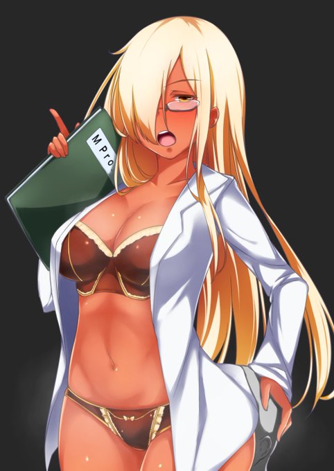 巨乳にするとあばらの位置がわからなくなる・・・

#お絵描き 