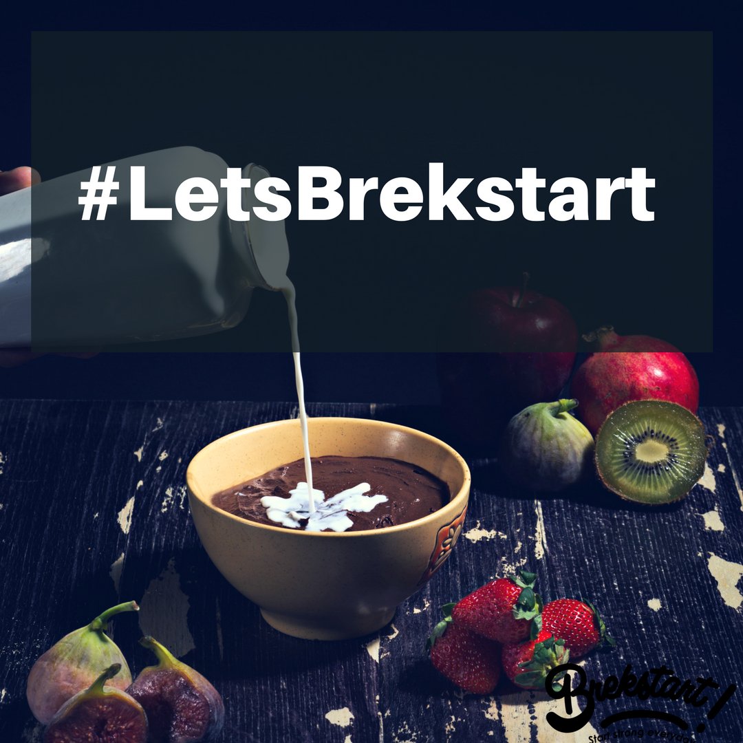 Brekstart's tweet photo. A little bit of Chocolate never killed anyone. What if we say its organic choco? Here’s your magical drink - Brekstart in Chocolate Flavour. https://t.co/1pqtY6rOeR